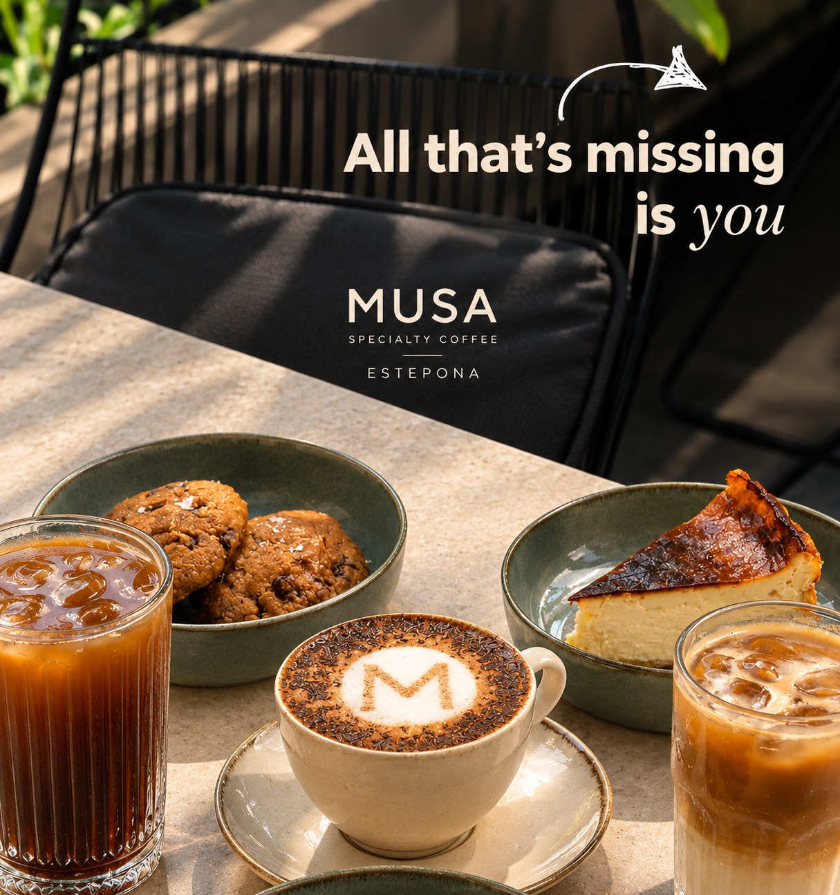 MUSA Specialty Coffee — Estepona, café campaign