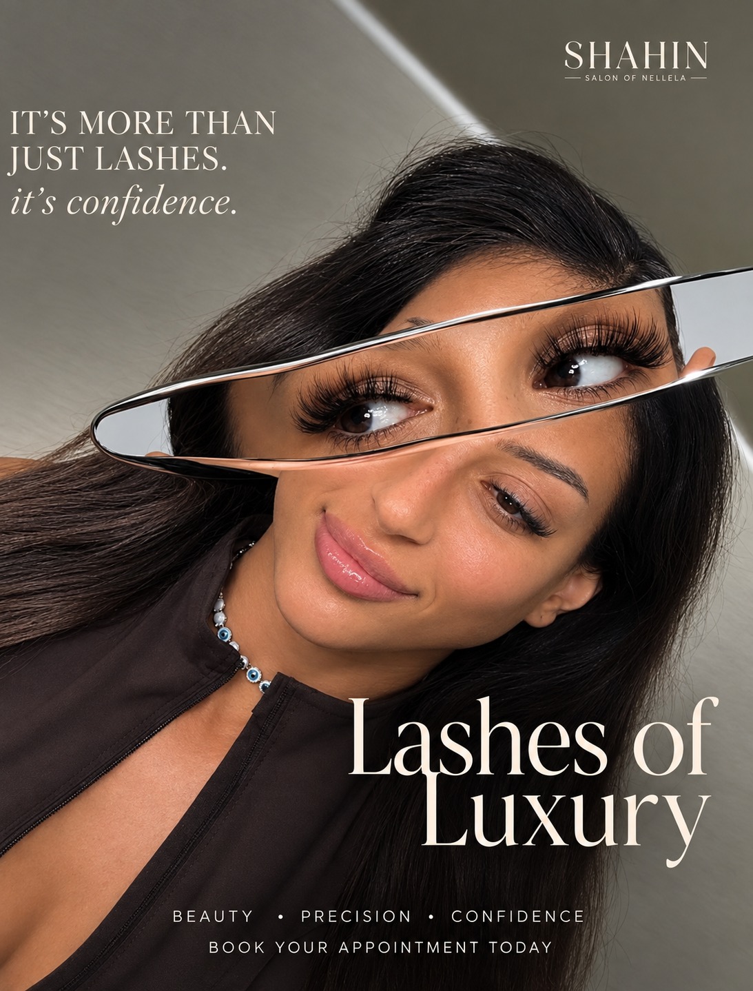 Shahin — Salon of Nellela, lash studio campaign